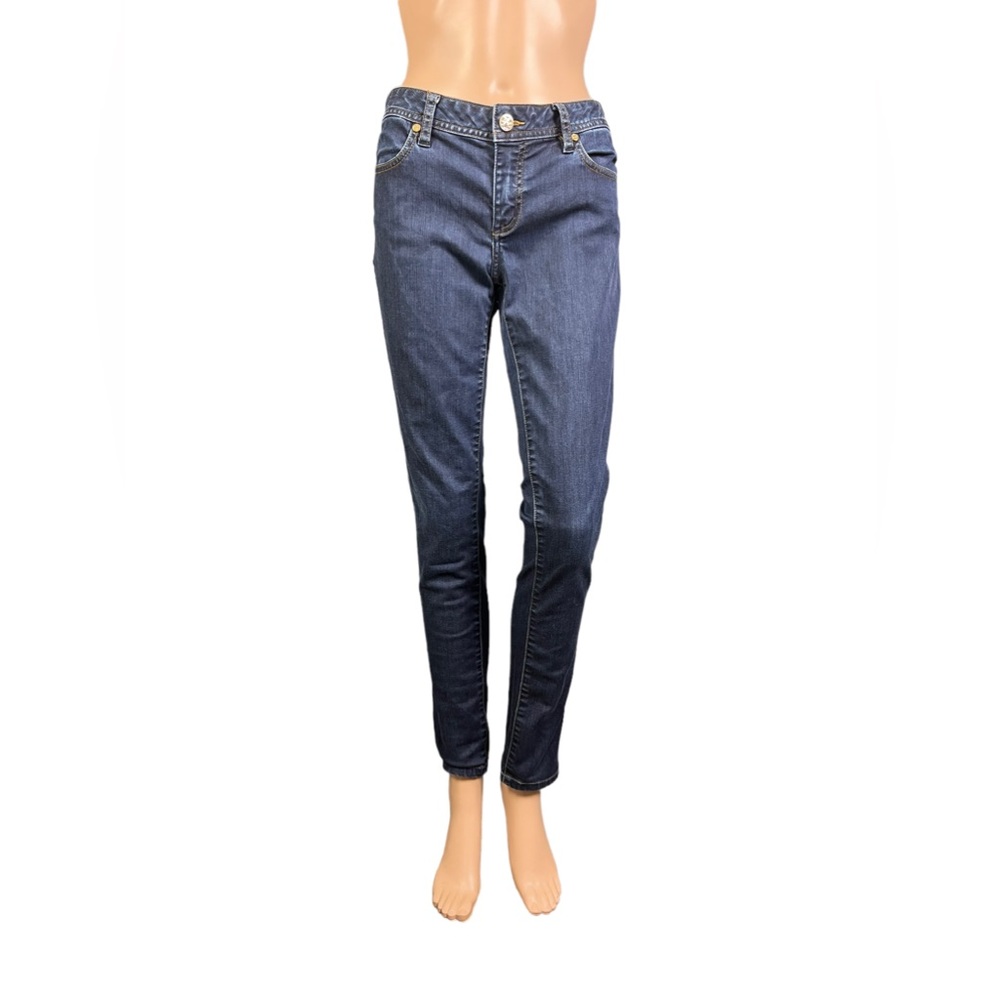 Tory Burch Womens Denim Legging Size 28 Dark Wash Blue